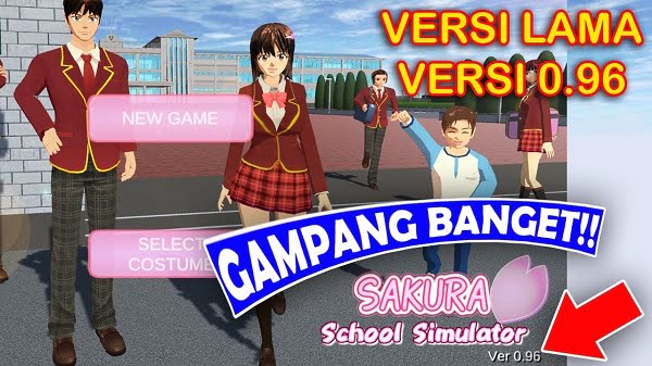 Cara Download Sakura School Simulator Versi 0.96 APK Dengan Mudah
