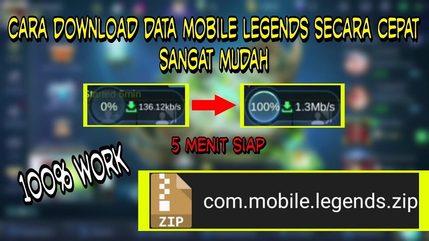 Cara Download Data OBB Mobile Legend